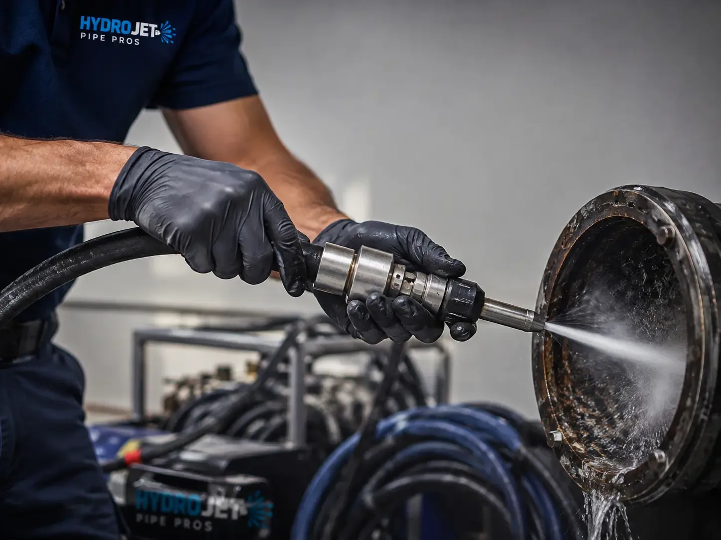Hydro Jet Pipe Descaling in Springlake, TX
